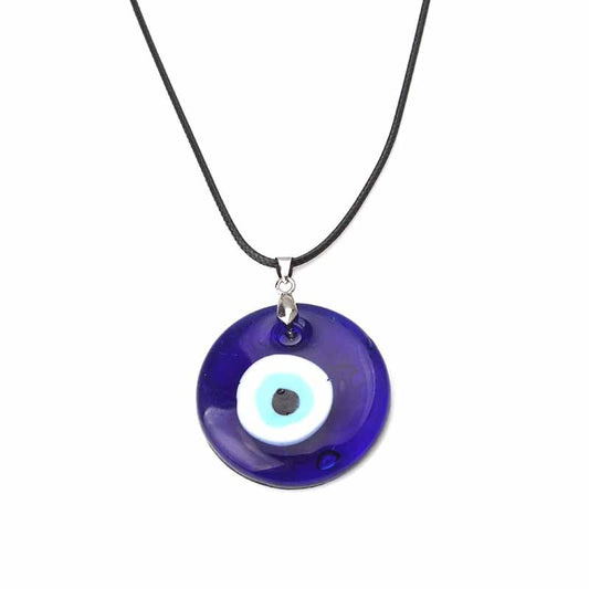 1pc Blue Glass Evil Eye 30mm Evil Eye Charms Necklace Pendants For Women Evil Eye Necklace Jewelry Accessories Findings Making